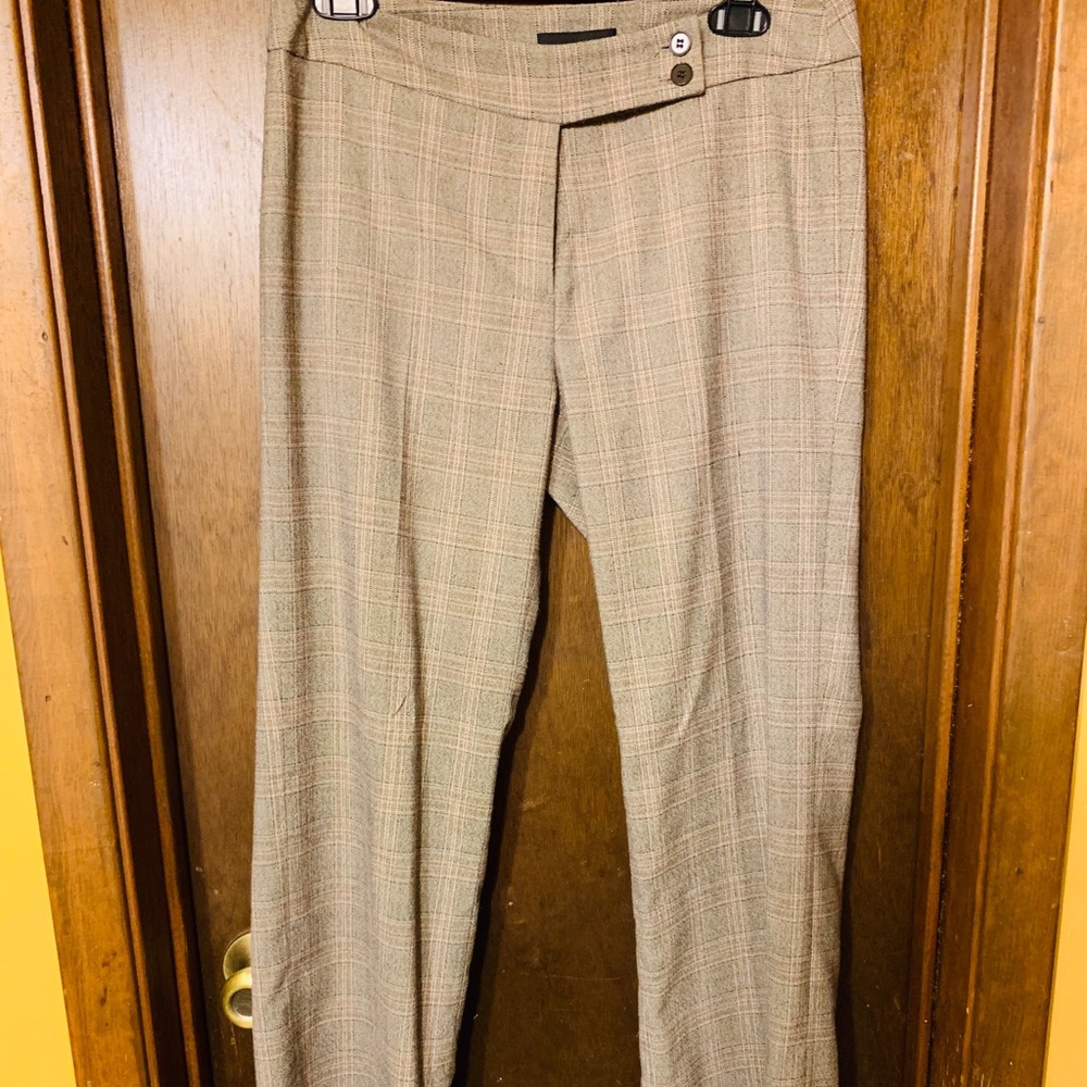 Grayish dress pants. Size 4.